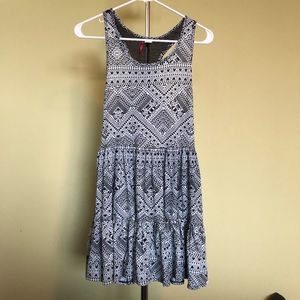 Aztec print dress